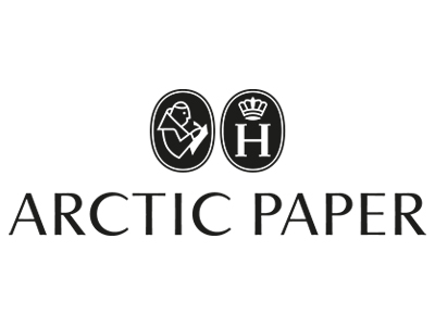 Das Logo von Arctic Paper.