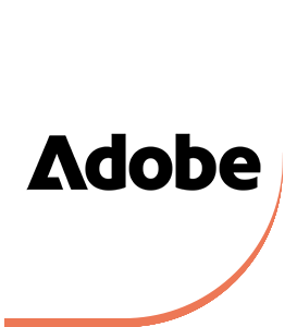 Das Logo von Adobe.