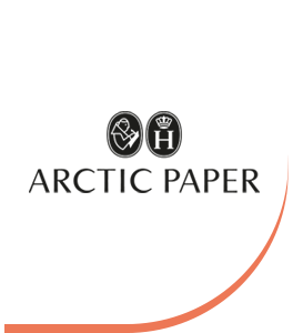 Das Logo von Arctic Paper.