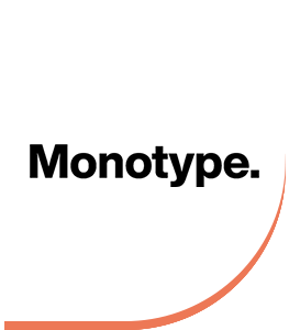 Das Logo von Monotype.