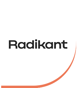 Das Logo von Radikant.